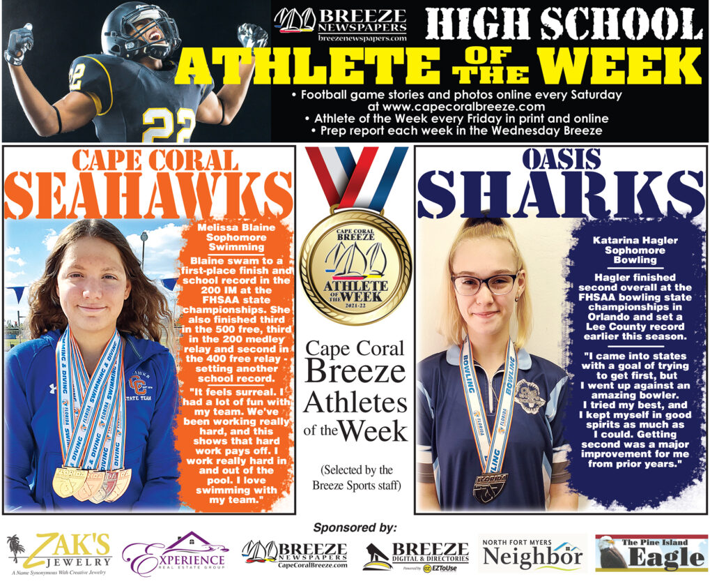 Athletes of the Week — Nov. 12 News, Sports, Jobs North Fort Myers